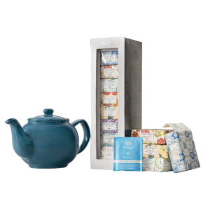 Price & Kensington and Whittard Taste of Tea Gift Set | Teal Blue