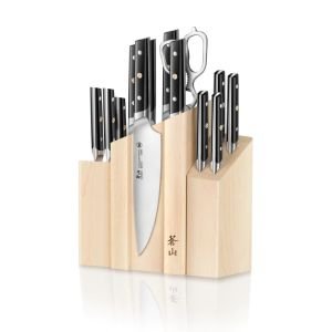 Cangshan Cutlery TC Series Denali 14-Piece Magnetic Knife Block Set