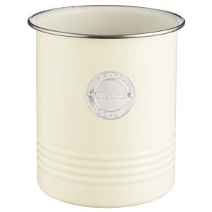 Typhoon Living Collection Utensil Pot | Cream