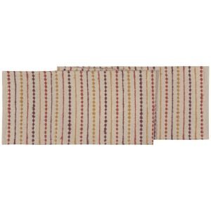 Danica Heirloom Sonnet Collection 13" x 72" Table Runner | Clay