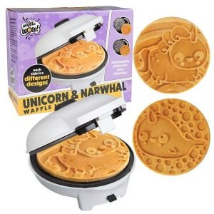 CucinaPro Waffle Wow! Waffle Maker | Unicorn & Narwhal 