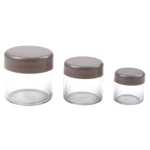 Gourmac 3-Piece Nesting Jars | Grey