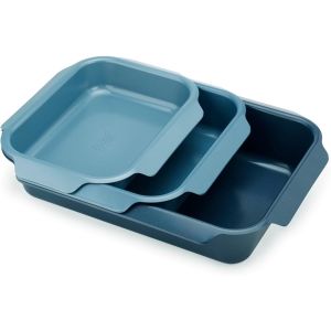 Joseph Joseph Nest™ Oven Non-stick 3-Piece Roasting Pan Set | Blue