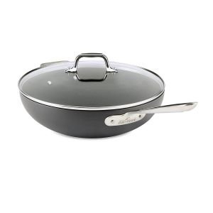 All-Clad HA1 Hard Anodized Nonstick Chef Pan & Lid | 12"