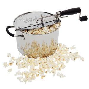 Stovetop Popcorn - Stirring Popper