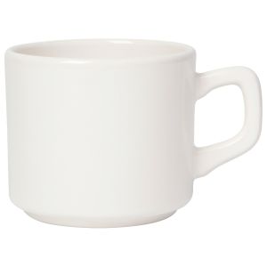  image shows Danica Heirloom Foundation Cappuccino Cup | Ivory against a blank, white background  