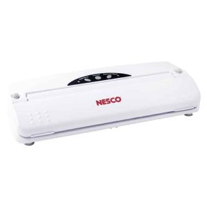 Nesco-American Harvest Vacuum Food Sealer plus Vacuum Bags: VS-01 in White