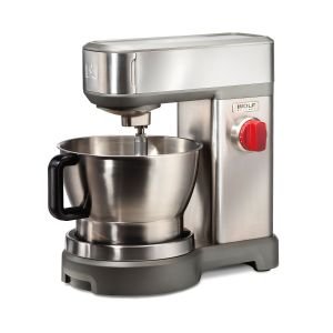 Wolf Gourmet 7-Quart Stand Mixer | Brushed Stainless Steel