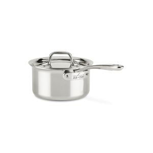 All-Clad D3 Stainless Steel Saucepan & Lid | 1.5 Qt.