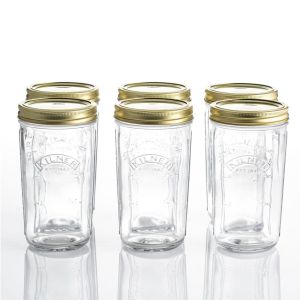 Kilner 17oz Wide Mouth Jars| Set of 6