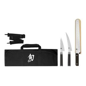 Shun Classic 4 Piece BBQ Knife Set