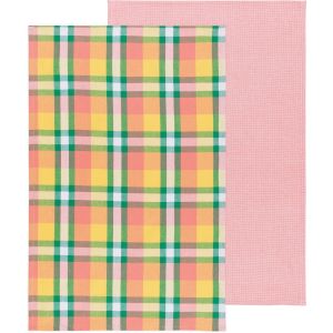 Now Designs Second Spin 18" x 28" Dishtowels (Set of 2) | Plaid Meadow