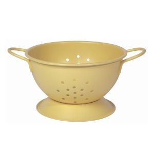 Now Designs Small Stainless Steel Colander | Matte Sunrise