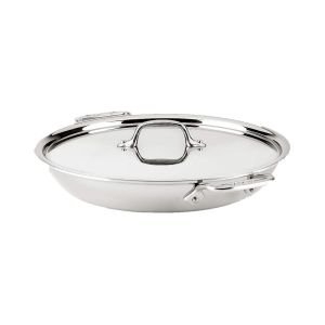 All-Clad D3 Stainless 3-Quart Universal Pan With Lid