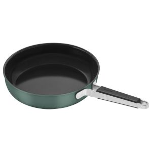 ZWILLING Pure Collection 11" Stainless Steel Ceramic Nonstick Fry Pan (Green) 