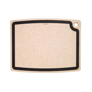 image shows Epicurean Gourmet Series Large Cutting Board | Natural/Slate against a blank, white background