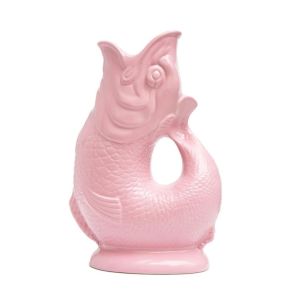 Wade Ceramics Extra Large Gluggle Jug | Baby Pink