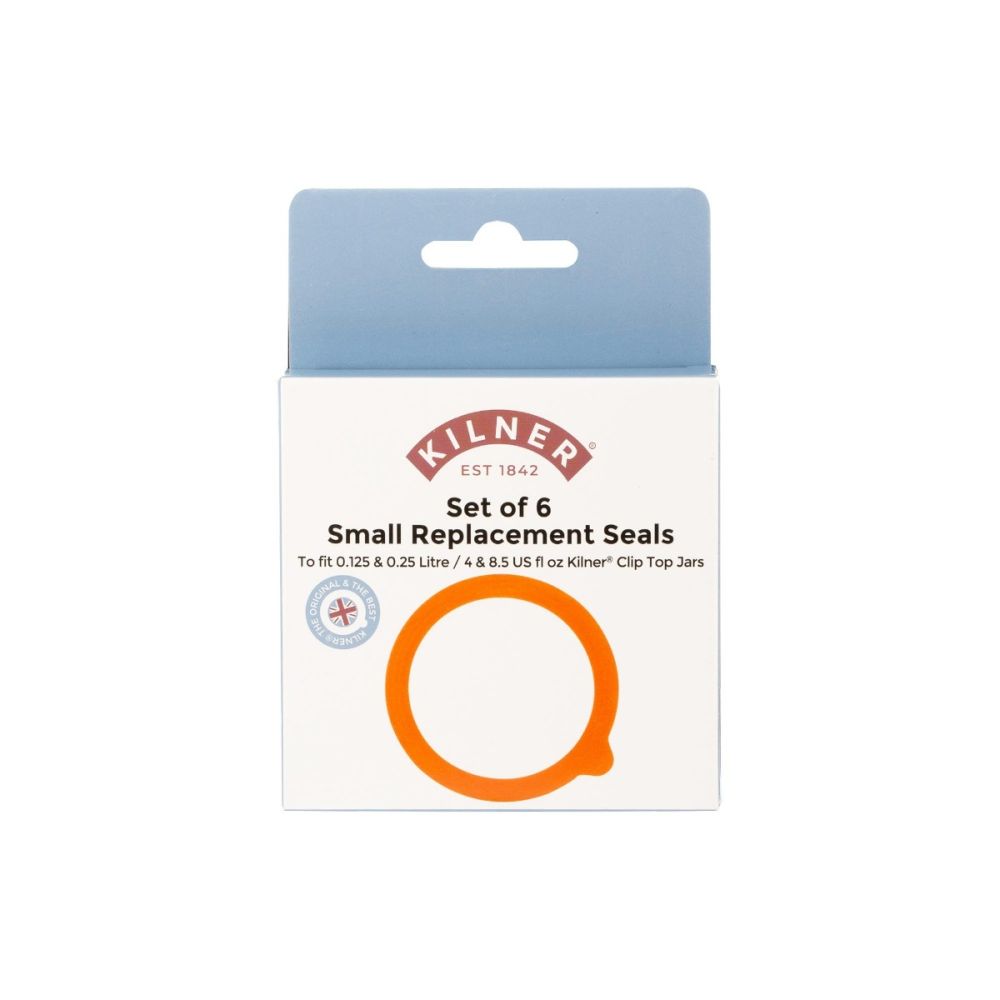 Pack Of 6 Rubber Seals 0.125L & 0.25L Clip Top Jars Kilner