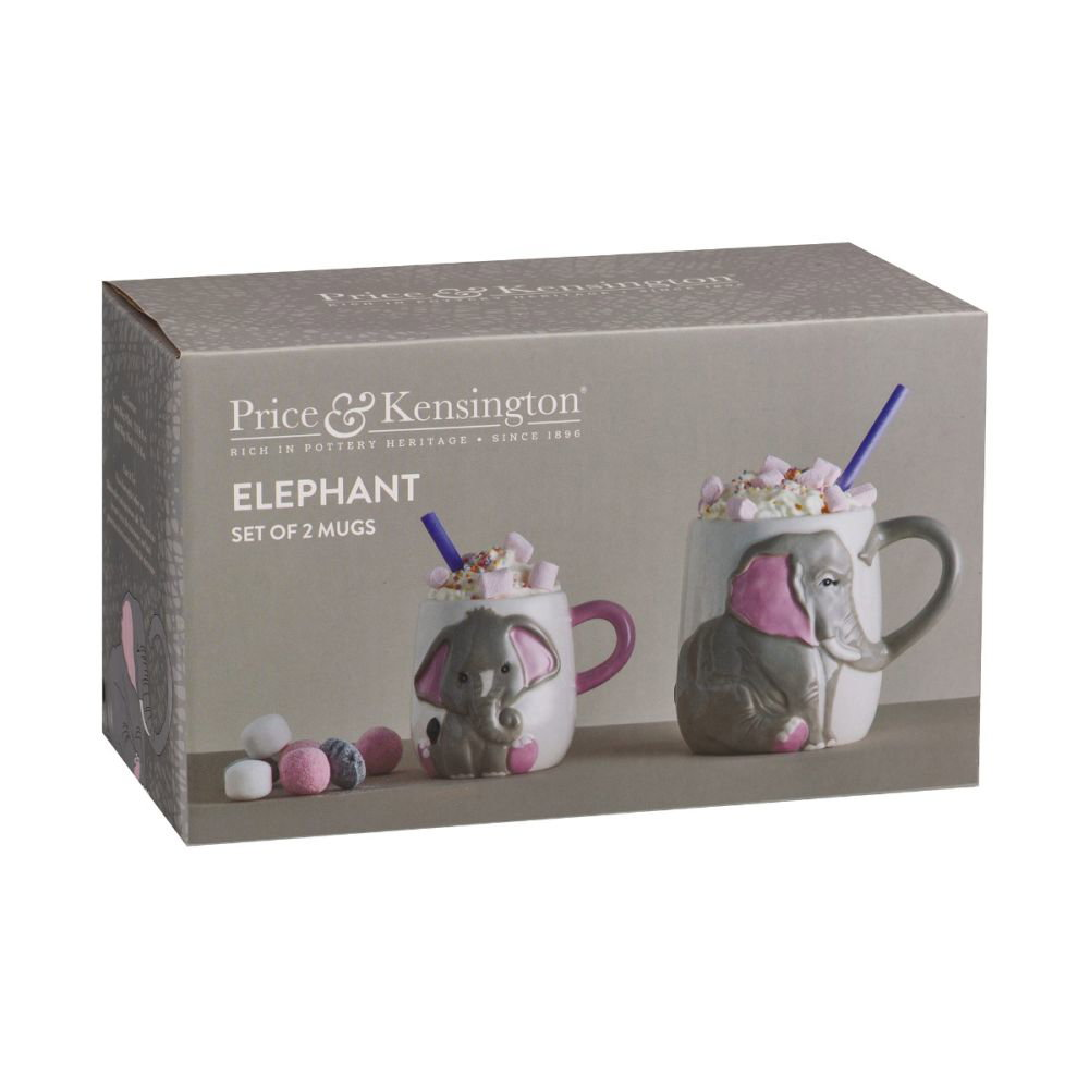 World Foods Collection Elephant Shakers (Set of 2), Typhoon