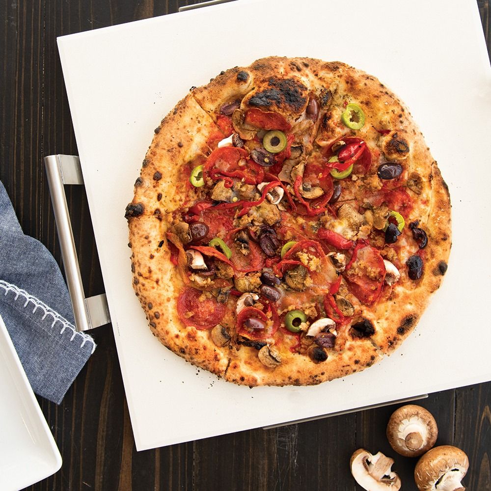 Nordic ware pizza stone outlet
