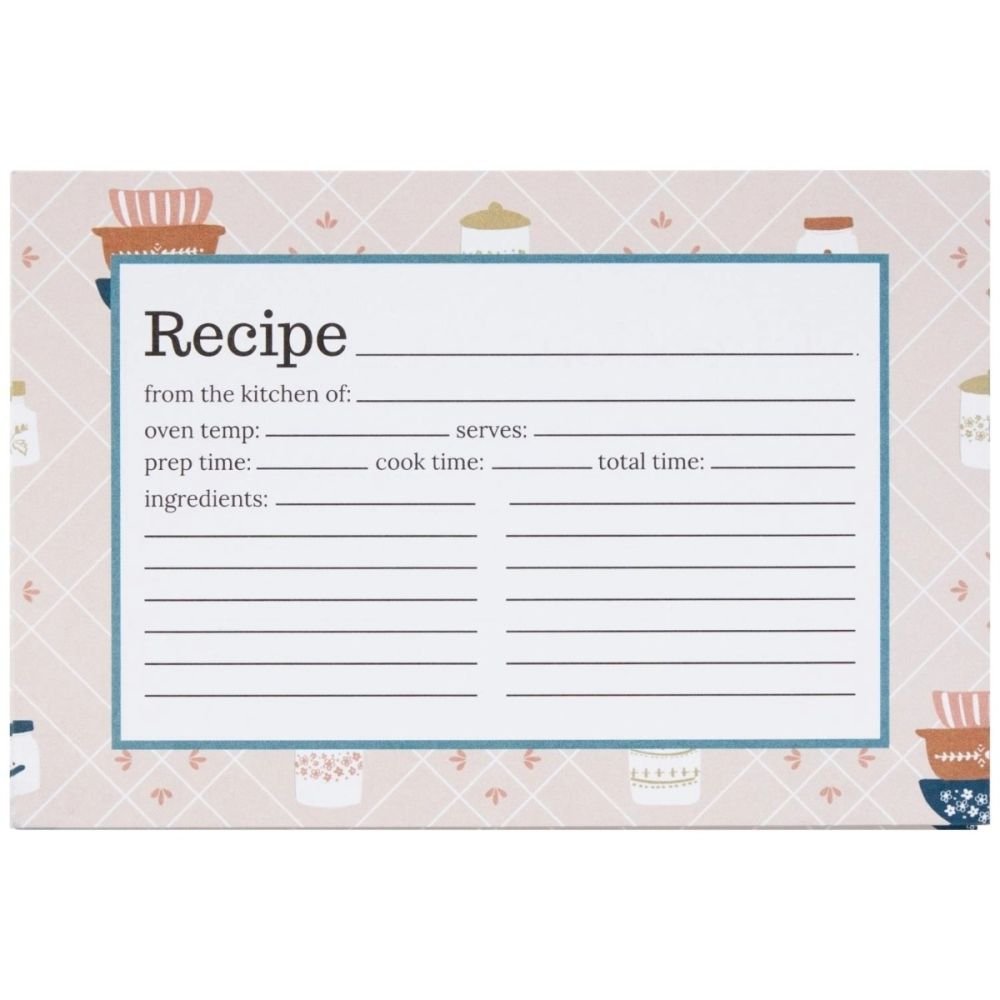 Weatherbee 4x6 Recipe Dividers (Set of 24) - Cooks