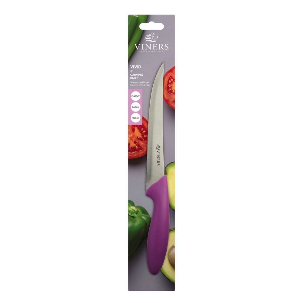 Viners Vivid Knife Set with Chopping Board | 4-Piece