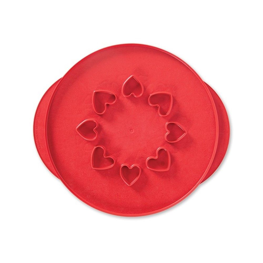 Nordic Ware 12" Lattice & Hearts Reversible Pie Top Cutter