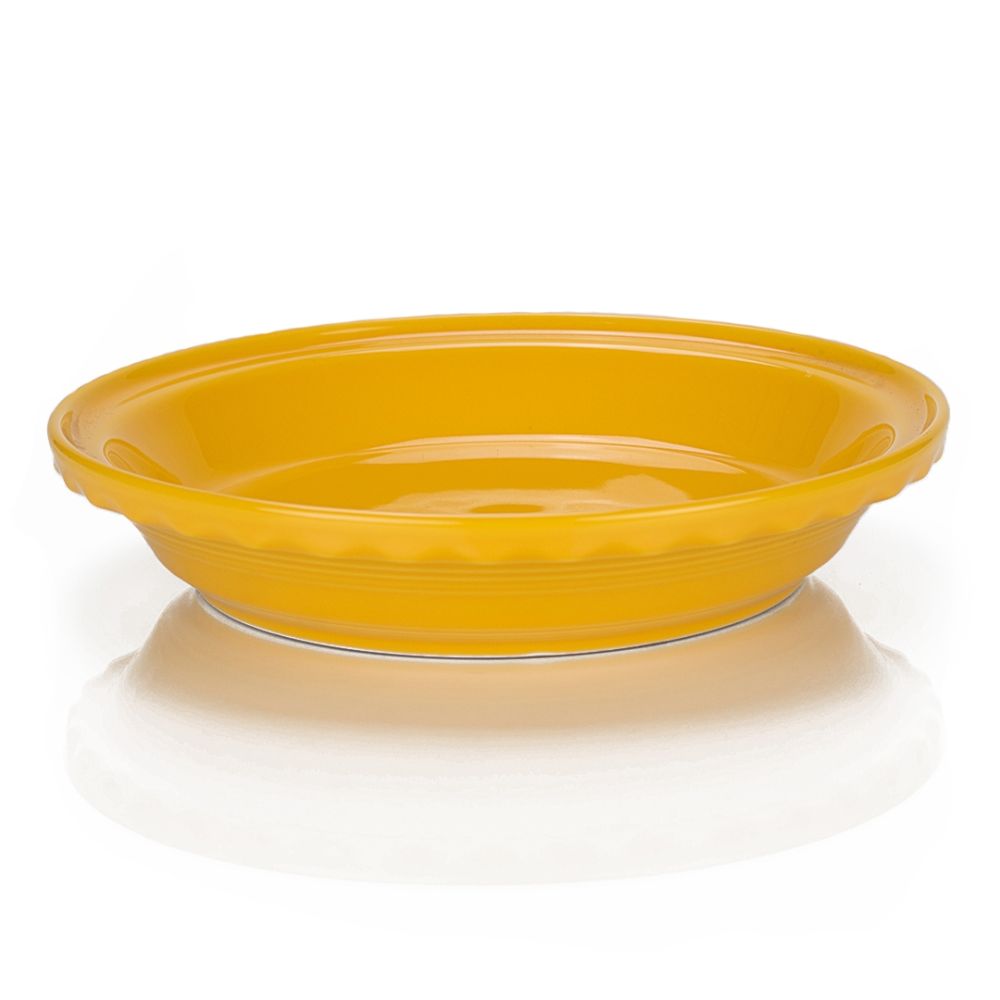 10.4" Deep Dish Pie Baker Daffodil Fiesta® Everything Kitchens