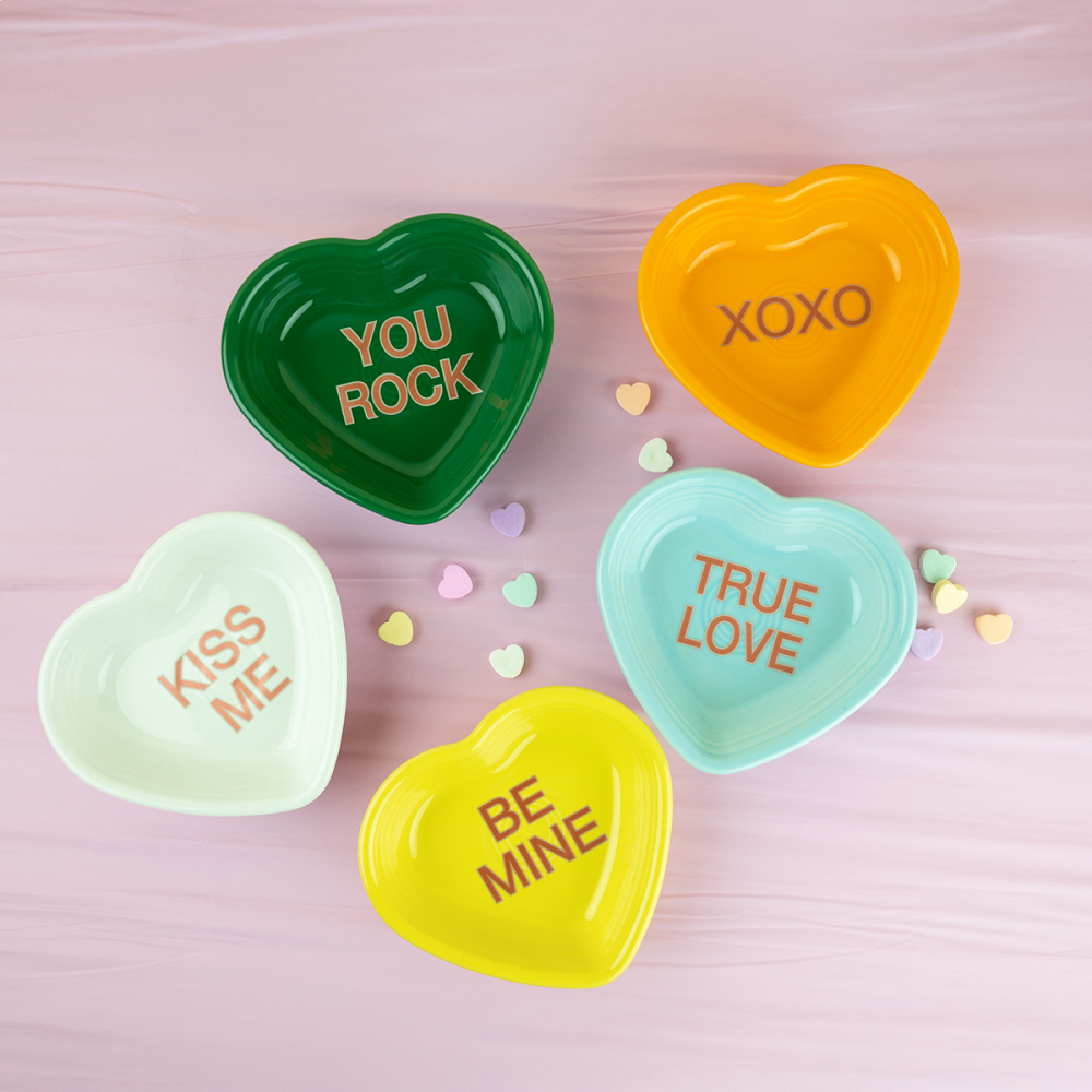 9oz Small Heart Bowl (You Rock - Jade) | Fiesta® | Everything Kitchens