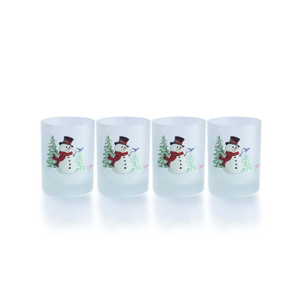 COMPLETE SET 12 Days of Christmas Glasses by American Glass, Barware, Cocktail  Glasses, Highball Glasses, Eggnog 
