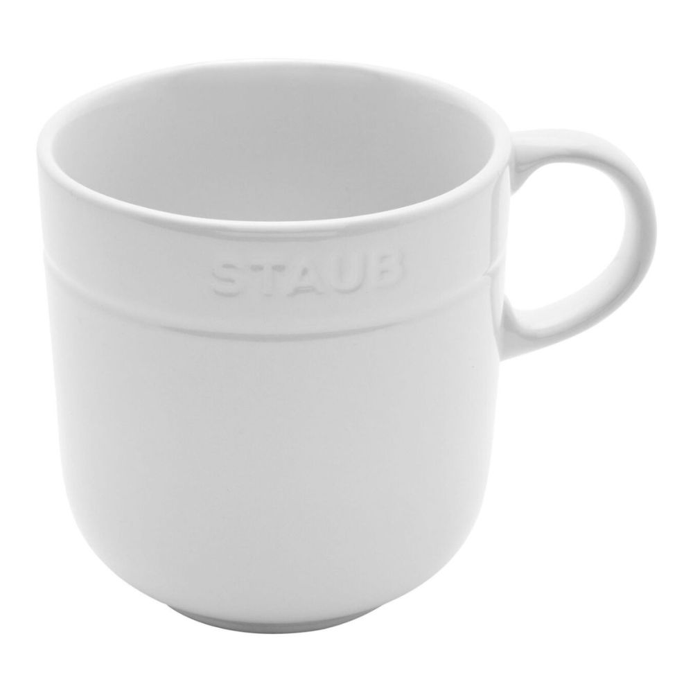 16oz Mugs (Set of 4) White | Staub | Everything Kitchens