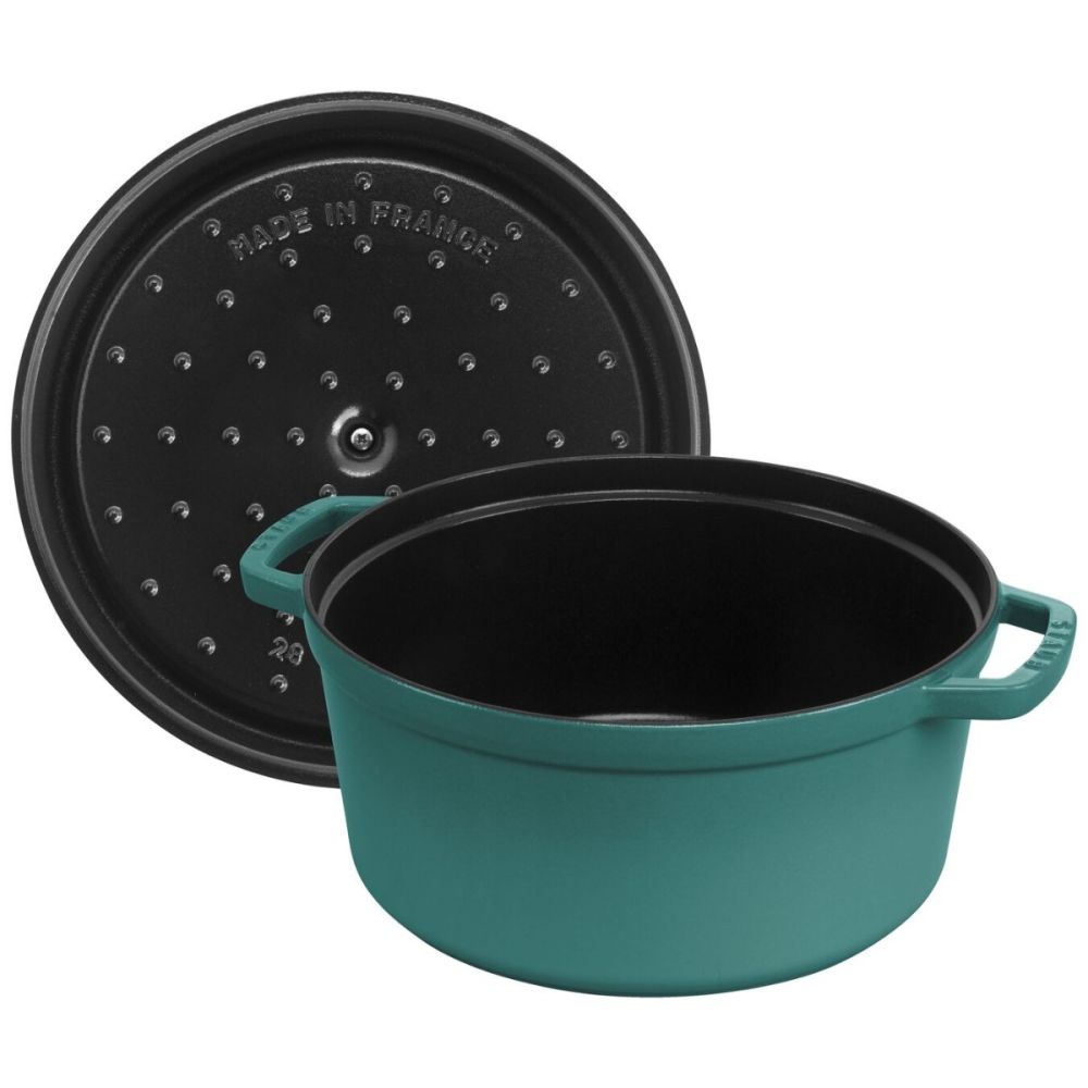 7 Qt. Round Dutch Oven (Turquoise) | Staub | Everything Kitchens