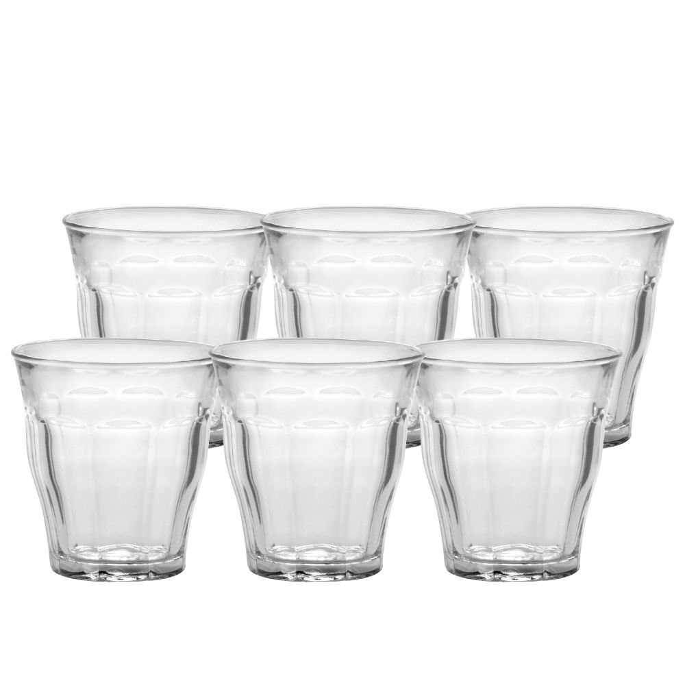 Clear Picardie Small Tumbler Glass, Each 
