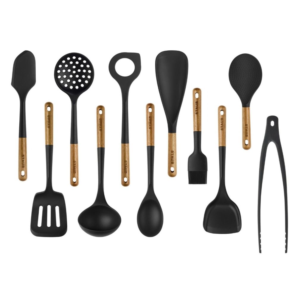 Silicone 11-Piece Utensil Set | Staub | Everything Kitchens, image size:1000x1000