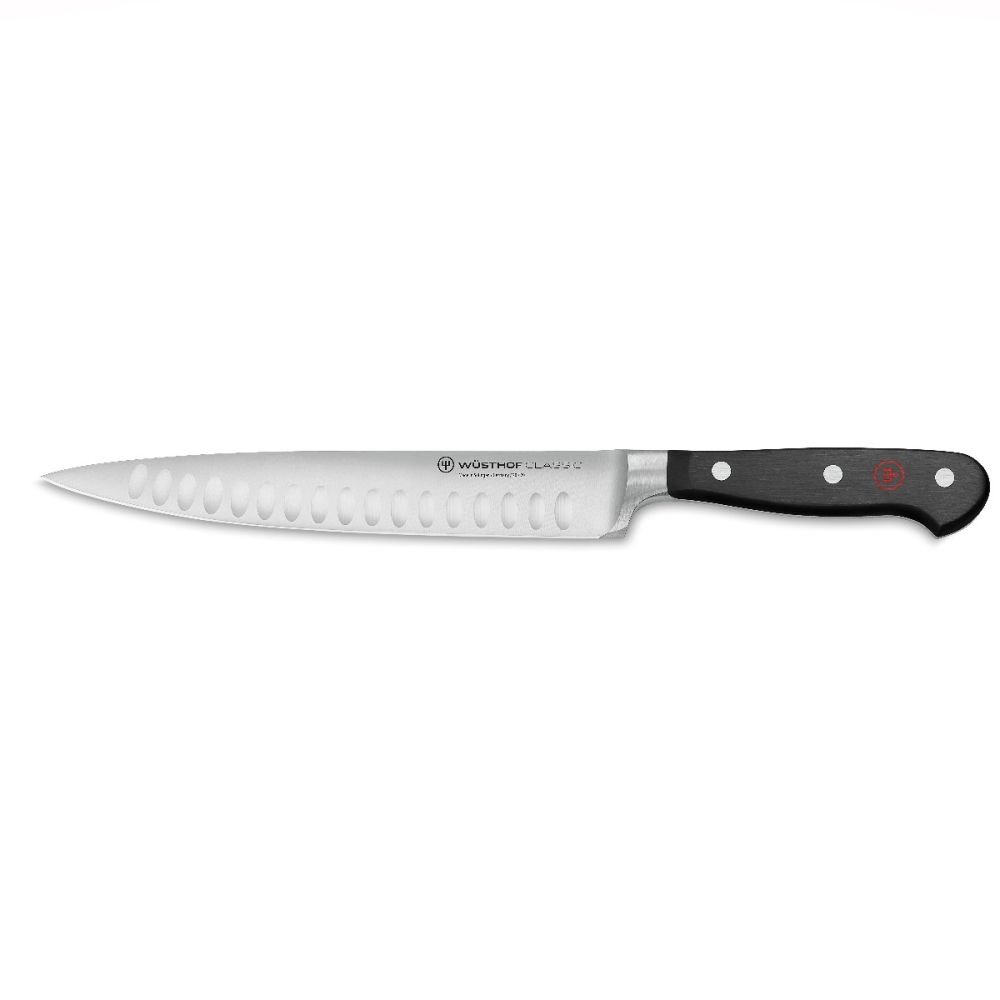 Choice 12 1/2 Hollow Stainless Steel Handle Carving Knife
