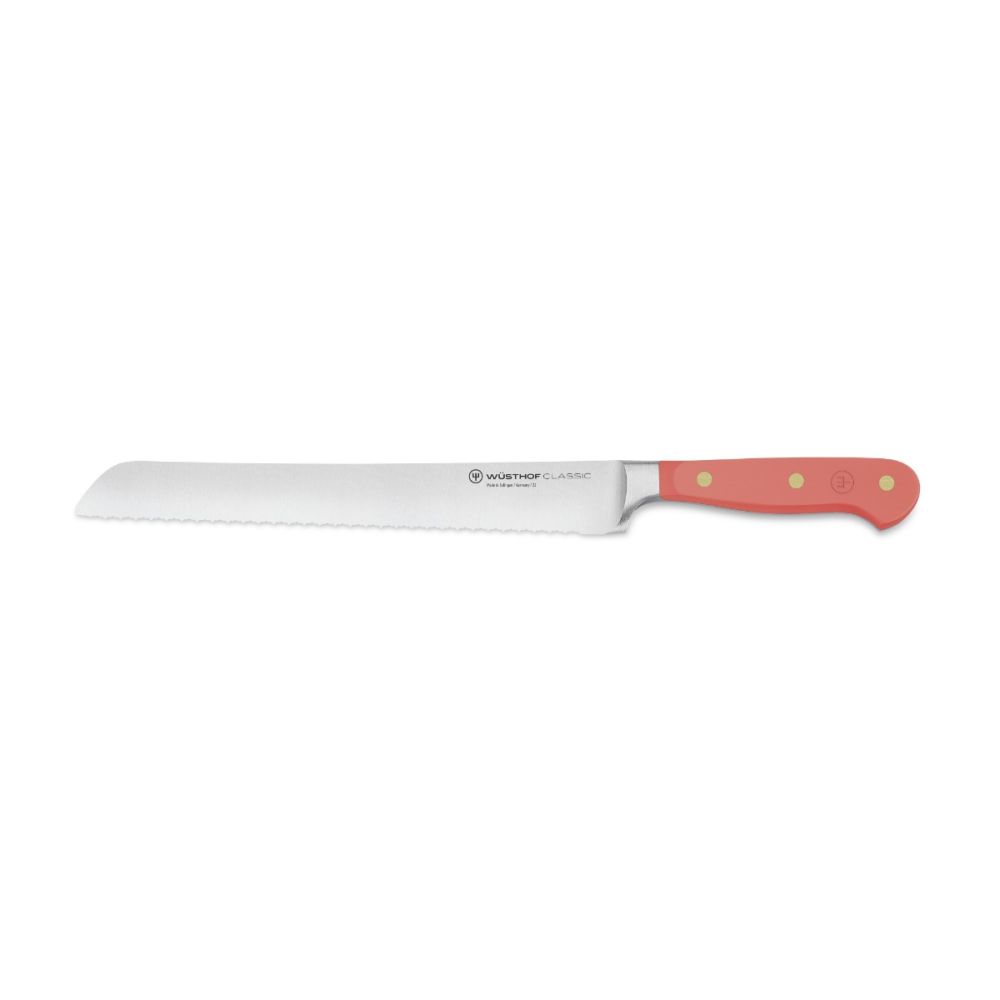 Wusthof Classic Color double serrated bread knife 9