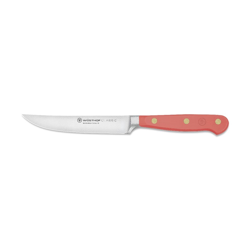 Wusthof Classic Color Pink Himalayan Salt 4.5 Steak Knives, Set