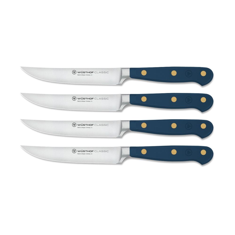 Classic Color 4-Piece Steak Knife Set (Wild Blueberry) | WÜSTHOF