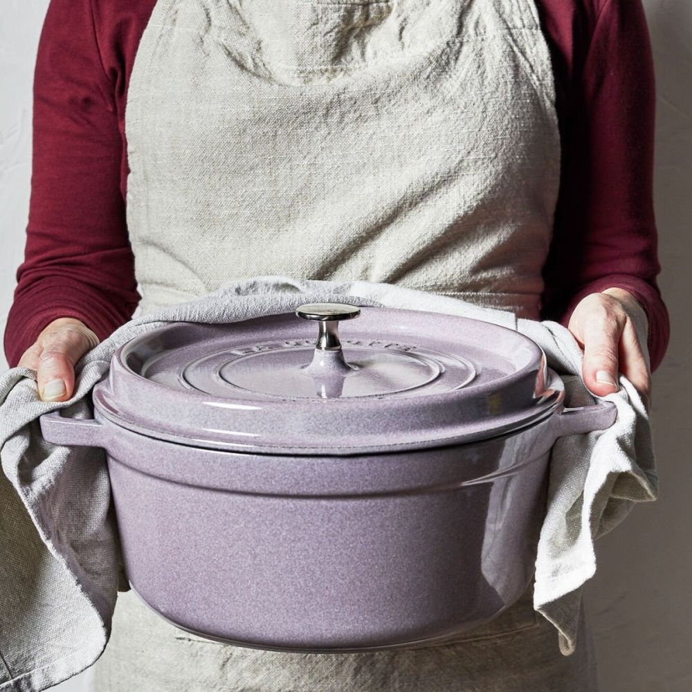 Round Cocotte/Dutch Oven 5.5 Qt. (Lilac) | Staub | Everything Kitchens