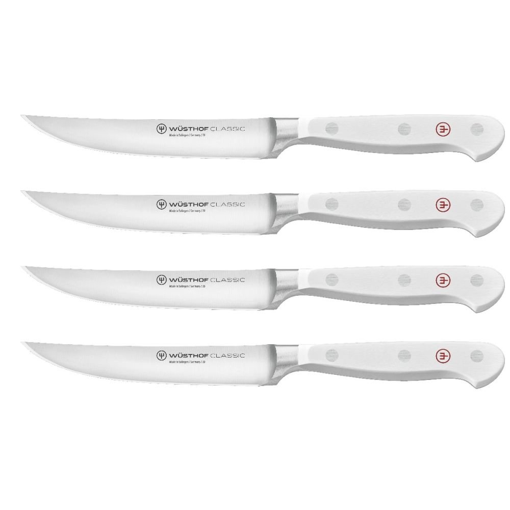Wusthof Classic White 7-piece knife block set
