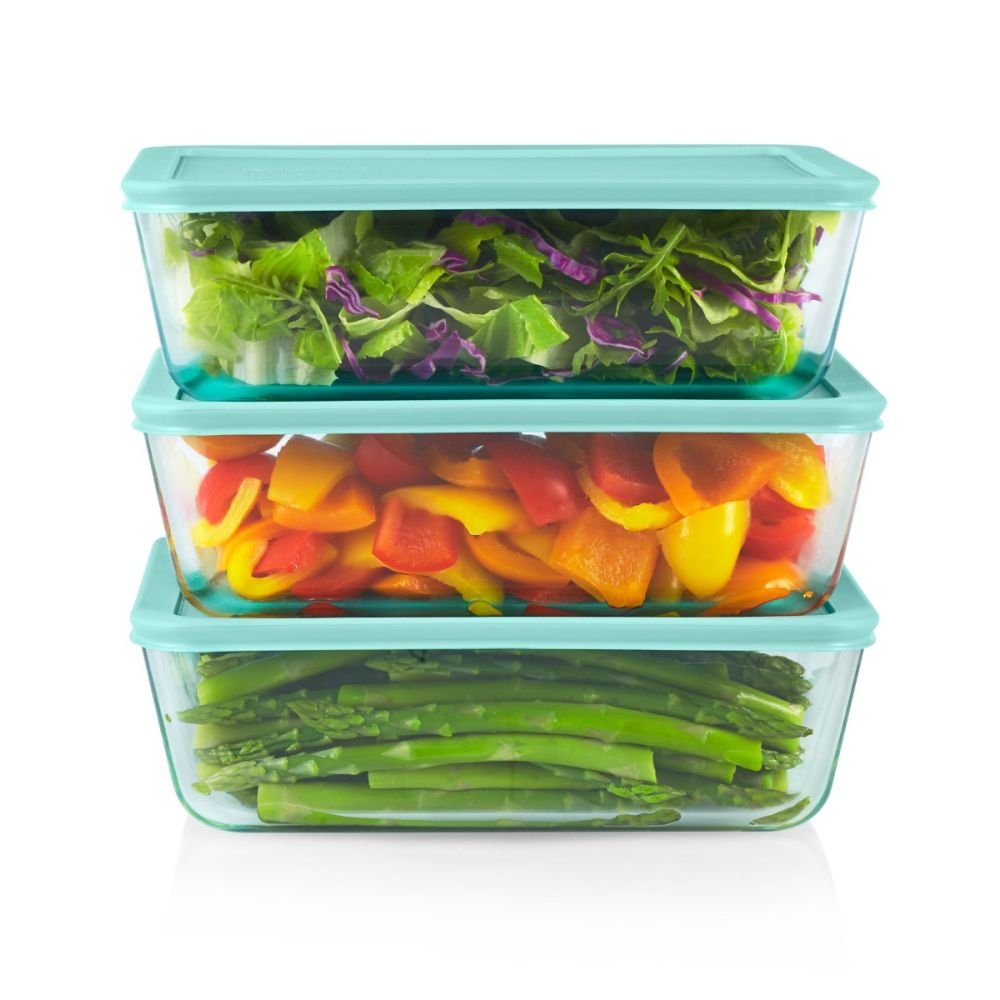 Simply Store 10-Piece Meal Prep Set with Lids, Pyrex