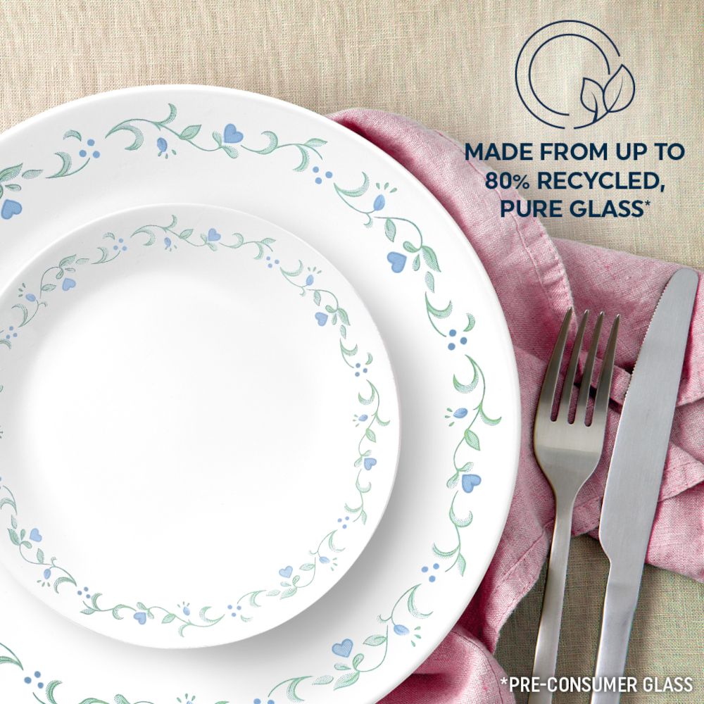 Corelle Country Cottage 16 Piece Dinnerware Set Service for 4