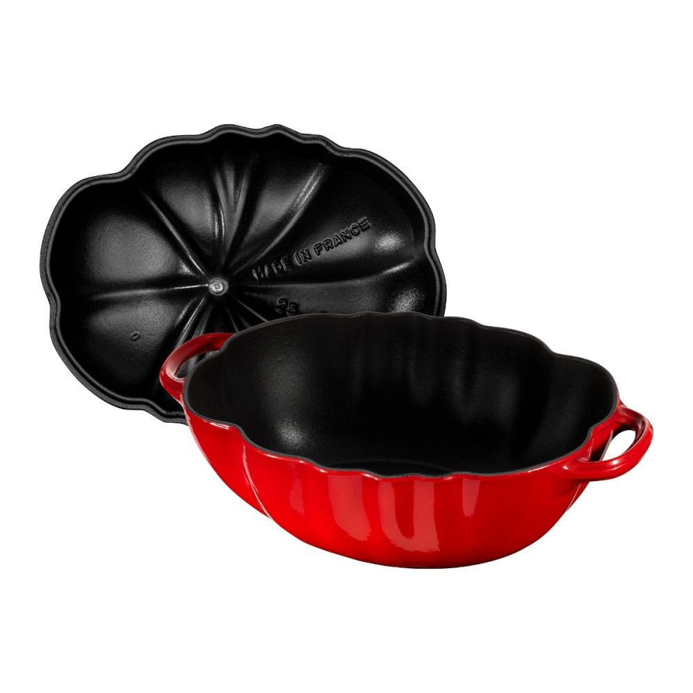 Staub Tall Cocotte, 5 qt, Cherry – Be Home