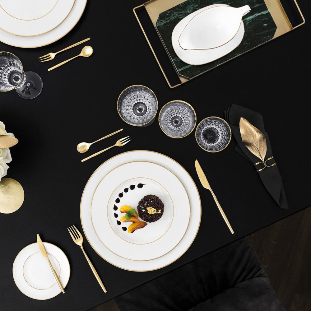 MetroChic d'Or 5-Piece Flatware Place Setting | Villeroy & Boch