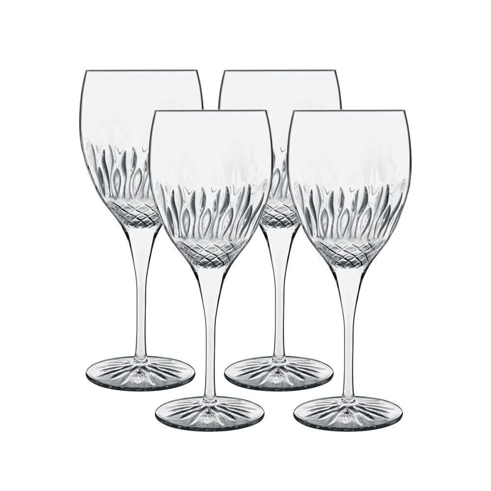 Luigi Bormioli Diamante Beverage Glass (Set of 4) Clear