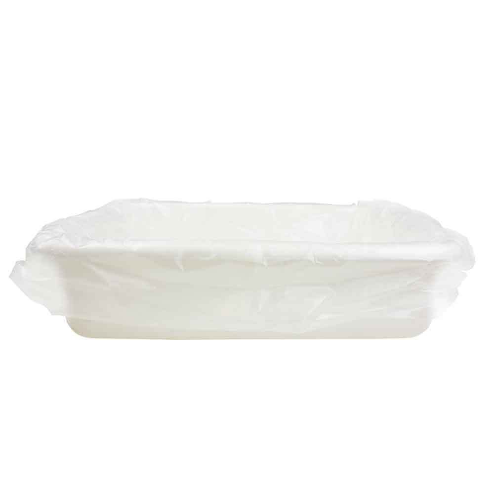 White Meat Bags - 1lb Plain White Bags - 25 Count