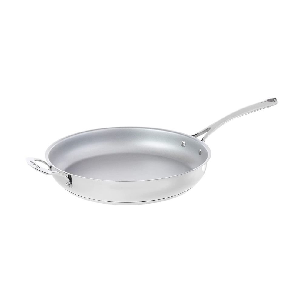 Forever Stainless Non-Stick Skillet with Helper Handle (12