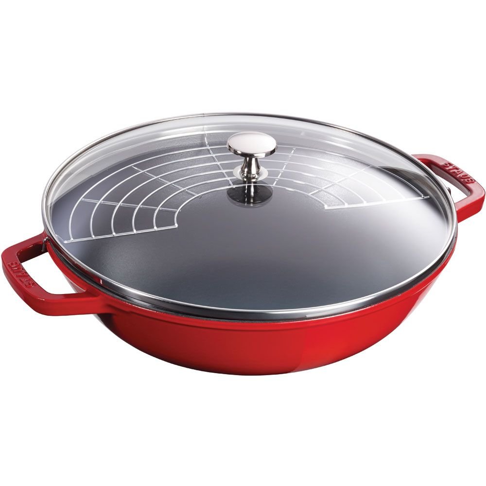 Staub Perfect Frying Pan 12 - Cherry Red 1312906