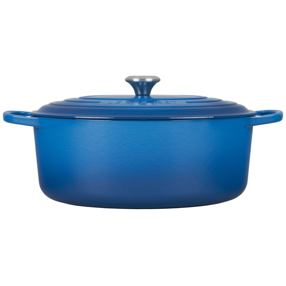 Signature 9.5 Qt Oval Dutch Oven with Stainless Steel Knob