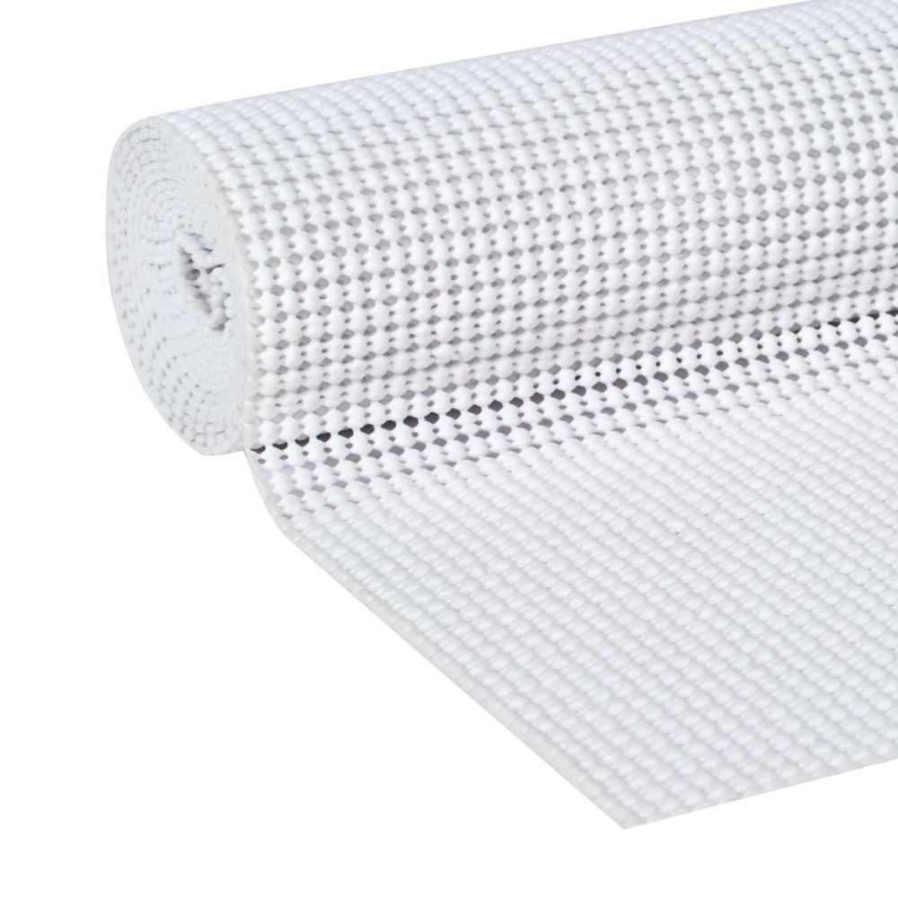 Duck Brand Easy Liner Select Grip 20” x 6’ Shelf Liner White